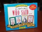 Who Said... Follow the Prophet Match Game - Val Chadwick Bagley - LDS - FHE