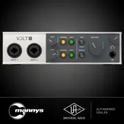 Universal Audio Volt 2 Desktop 2-In/2-Out USB 2.0 Audio Interface