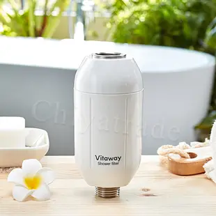 Vitaway 森林SPA活水沐浴器 活性碳 除氯 過濾器+替換濾心1組-陳月卿推薦(公司貨)