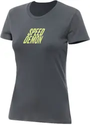 Dainese Speed Demon Veloce, t-shirt women , color: Dark Grey , size: XS