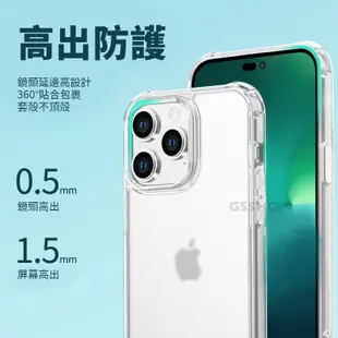 玻璃保護殼 轉聲殼 喇叭防塵 iPhone 15/14/13/12 Pro Max 透明殼 保護套 手機殼 防摔殼 背蓋