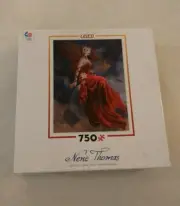Crimson Lily, Nene Thomas, Ceaco 750 Pc Jigsaw Puzzle, Fantasy/Fairy/Sci-Fi NEW
