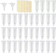 HRLORKC 110Pcs 10Ml Empty Tubes Lip Empty Lip Gloss Containers for Lip Gloss ...