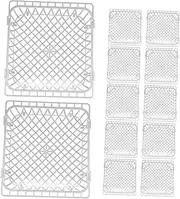 Abaodam 12pcs Durable Plastic Pigeon Nest Breeding Hatching Bowls for Quails and Budgies Easy to Clean Secure Design for Healthy Bird Breeding Aviaries and Cages