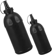 Totority Balloon Refill Plastic Bottle Plastic Storage Containers Plastic Organizer Holder Bottle Storage Accessories Small Bottle Pp Black