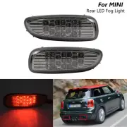 Smoked LED Rear Bumper Fog Lights Lamp For 06-13 MINI Cooper JCW R56 R57 R58 R59 (for: Mini)