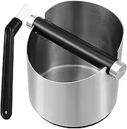 Tofficu 1 Set Coffee Knock Bucket with Cleaning Brush Durable Coffee Powder Holder for Efficient Grounds Disposal for Home