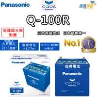 在飛比找Yahoo!奇摩拍賣優惠-【彼得電池】國際牌Panasonic Q-100R 怠速熄火