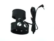 NEW PU Leather Physiotherapy Electr Shock Extension Penis Cook Toys