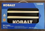 BLACK KOBALT Mini Toolbox NEW Kobalt Mini Tool Box - FAST SHIPPING