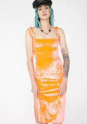 [Babydol Clothing] Fire Velvet O-Ring Dress
