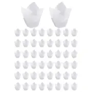50 Pcs Cupcake Liners, Baking Cupcake & Muffin Liners Unbleached Baking7591