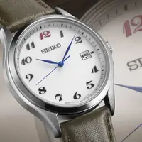 在飛比找PChome24h購物優惠-SEIKO 精工 經典簡約 110週年紀念限量版男錶-V15