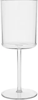 Fortessa Urbo Outdoor CoPolyester, 14 Oz. White Wine (Set of 6), Clear