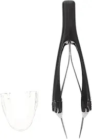 Automatic Eyebrow Retractable Tweezers Stainless Steel Beauty Kit Random