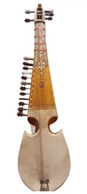 Classical Rubab Professional Rabab Size 94x24x21cm Strings 3-3-14 with Sadaf Art