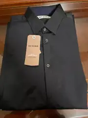 Ben Sherman Slim Fit Medium Long Sleeve Shirt Black