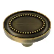 5 Pack BP26133-EB Elegant Brass 1 3/8" Oval Knobs Pulls Amerock Opulence
