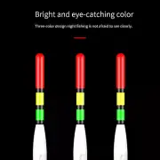 3pcs Electronic Luminous LED Light Bobber Night Fishing Fishing Float