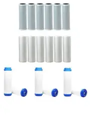 3 Years Supply (18 pcs) Universal Reverse Osmosis RO Replacement Set of 3...