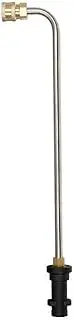 Pressure Washer Gutter Cleaner Attachment, Stainl Steel ANG Extension Wand Replacement for K2 K3 K4 K5 K6 K7, 4000PSI (90 Degree)