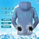 【澤洋】獨家現貨 防雨防水 防暑降溫 防曬服 防曬衣 釣魚服 降溫服 風扇衣 製冷服 男士空調服夾克 戶外運動連帽外套