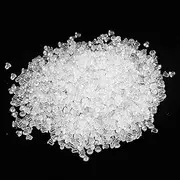 [Baxnore] 10000PCS Clear Rubber Earring Backs, 6mm Professional Grade Silicone Backs for Jewelry Making, Bulk Pack