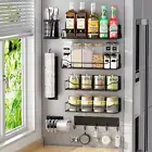 Magnetic Spice Rack for Refrigerator,8 Pack Magnetic Fridge Shelf, Moveable Spic