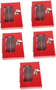 KOCKSHION Box Outdoor Key Lock Box for Fire Extinguisher Cabinet Emergency Key Holder with Integrated Security System for Quick Access Compatible with Various Door