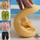 Ladies Pillow Cloud Slippers Shoes Comfort Summer Shower Beach Sandals Slippers
