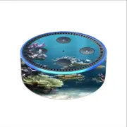 Skin Decal for Amazon Echo Dot (2nd gen) / Under Water Coral Live