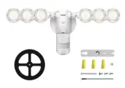 6000lm Outside Motion Sensor LED Security Light 45W (600W Equi) Dusk to Dawn ETL