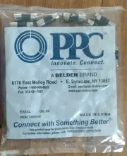50pcs PPC RG6 EX6XL compression f-connectors Foxtel Telstra TV NBN antenna