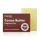 Friendly Soap: Cocoa Butter Natural Fragrance-free Soap Bar (3.35 oz) Made in UK
