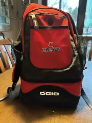Ogio Molson Red/Black Backpack w/Bottom Cooler