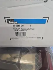 Ideal 1/2 in. x 3000 ft. Reel Pro-Pull Measuring Pull Tape Tensile