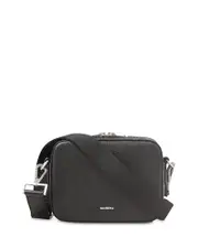 Sandro Men's Small Saffiano Leather Bag