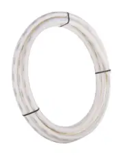 SharkBite U870W25 White Polyethylene PEX Pipe Tube 3/4 Dia. in. x 25 L ft.