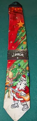 Jerry Garcia Men's Tie Collection SIXTY 60 MERRY CHRISTMAS GUITAR CLAUS NEW