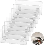 Yharnamite 8 Pcs Shower Caddy Strong Adhesive Hook Stickers, Bathroom Hooks, Shower Caddy Adhesive Hook No Drilling Strong Sticker Wall Hooks for Bathroom, Kitchen