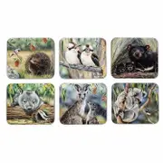 Dining Ashdene Kitchen Fauna of Australia Cork Backed Placemats Set 6