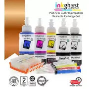 Refillable ink cartridges for Canon MG6865, MG6860, MG5765 code PGI670 CLI671 XL