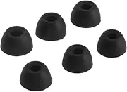 Soft Silicone Ear Tips for Galaxy Buds 2 SM R177, Noise Isolating, Reusable, Convenient with 3 Sizes. (Black)