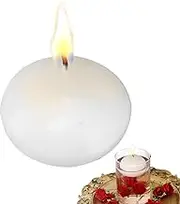 Floating Candle, Waterproof Flameless Tea Light With Realistic Flickering for Weddings, Pools, Spa - Pack of 3