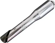 CYCLEZ 21.1mm (0.83") Aluminum Threadless QUILL STEM Adapter Bike Taiwan Blk/Wht