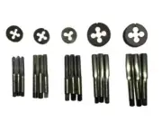 HOBBYISTS & PROFESSIONAL KIT 1/4" TO 3/4" TAP & DIE SET 26 TPI - 7 SIZES BOXED