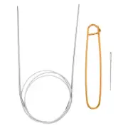 40" Circular Knitting Needles US 1.5/2.5mm Needles 5.51" Stainless Steel