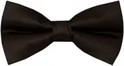 [Small Collection London] Boys Kids Plain Basic Back Navy Dickie Bow Tie