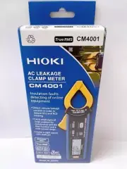 HIOKI CM4001 AC Leakage Clamp Meter 0.6mA - 600A With Comparator Function