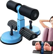 Sit Up Assistant - Portable Core Trainer, Adjustable Sit Up Bench | Double Disc Abs Training Device, Compact Sit Up Assistant with Resistance Bands, Fitness Equipment for Full Body Exercises